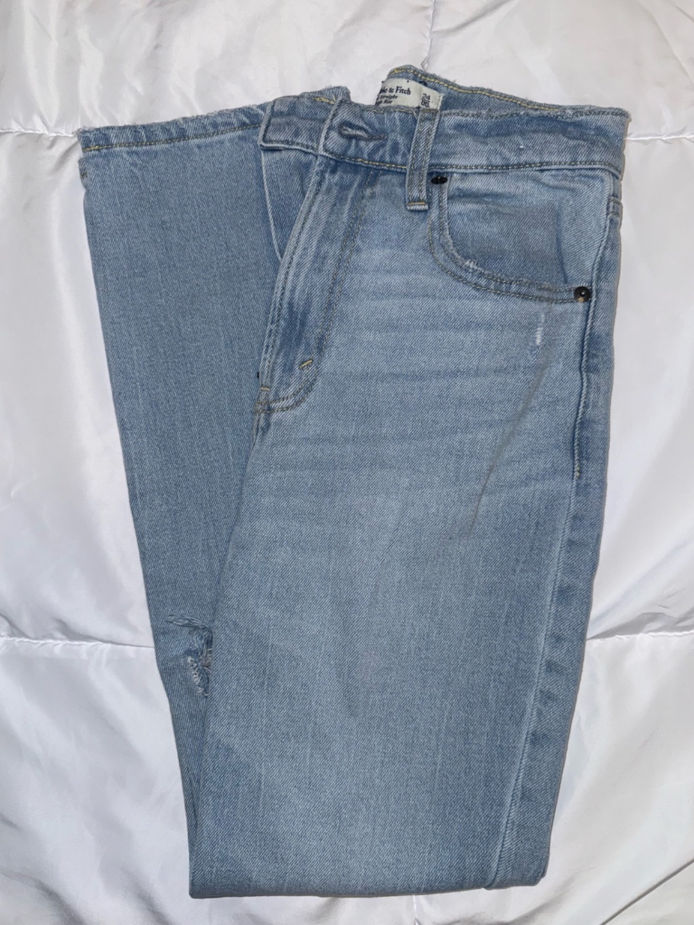 Abercrombie Ankle Straight Jeans